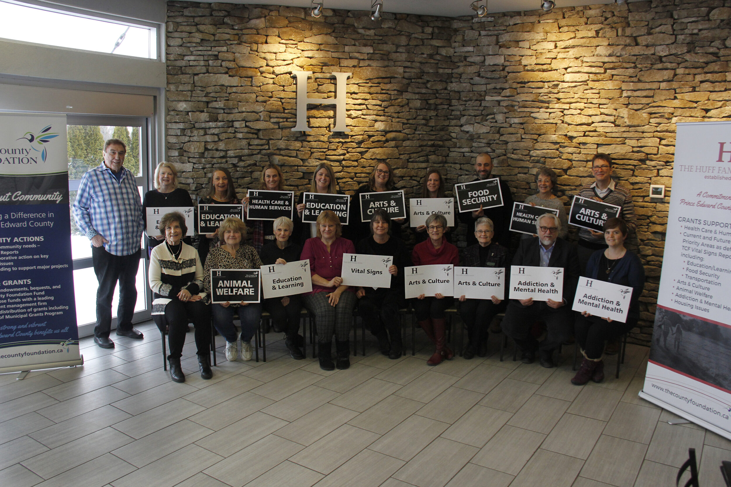 <p>GRANTING GRANTS 17 organizations in PEC have been selected for The Huff Family Fund for 2020. (Desirée Decoste/Gazette Staff)</p>
