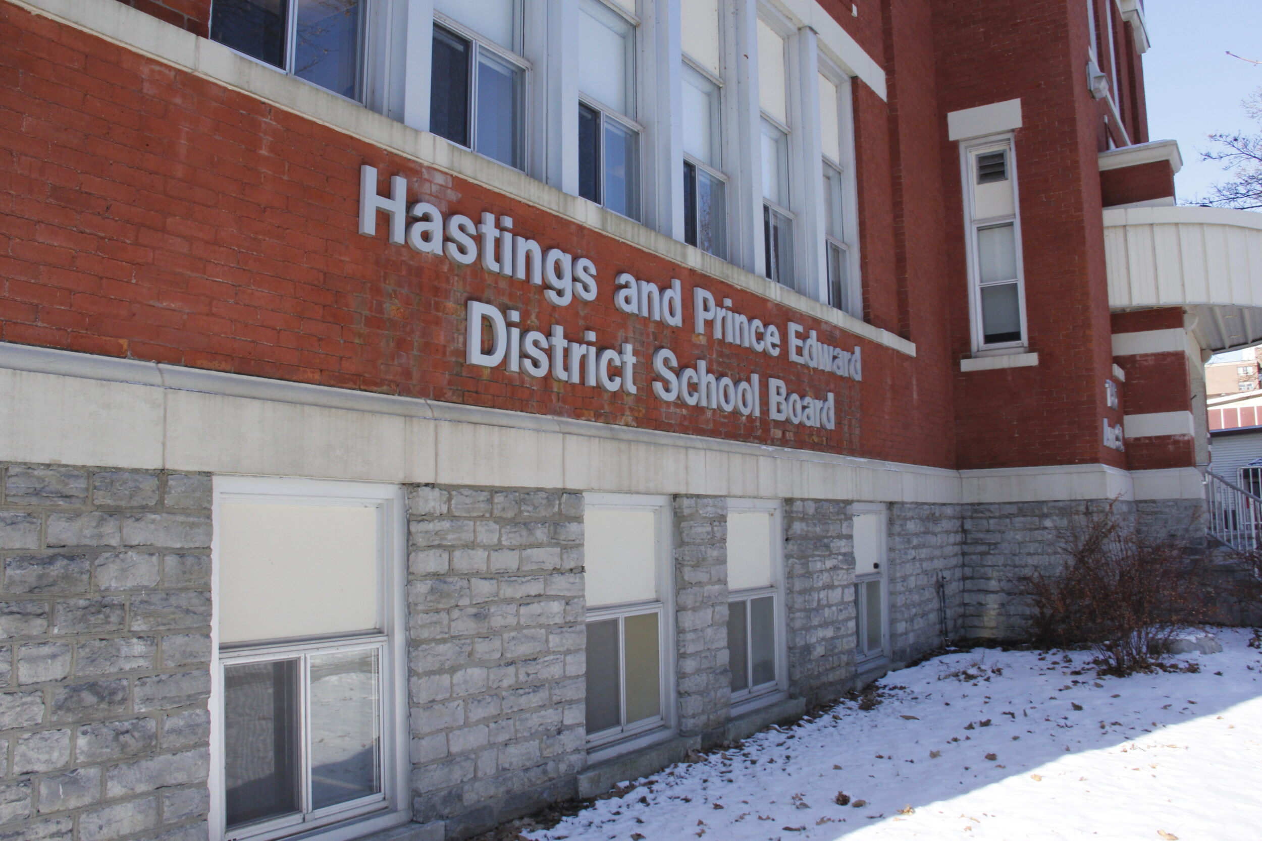 <p> The HPEDSB Education Centre. (Desirée Decoste/Gazette Staff)</p>
