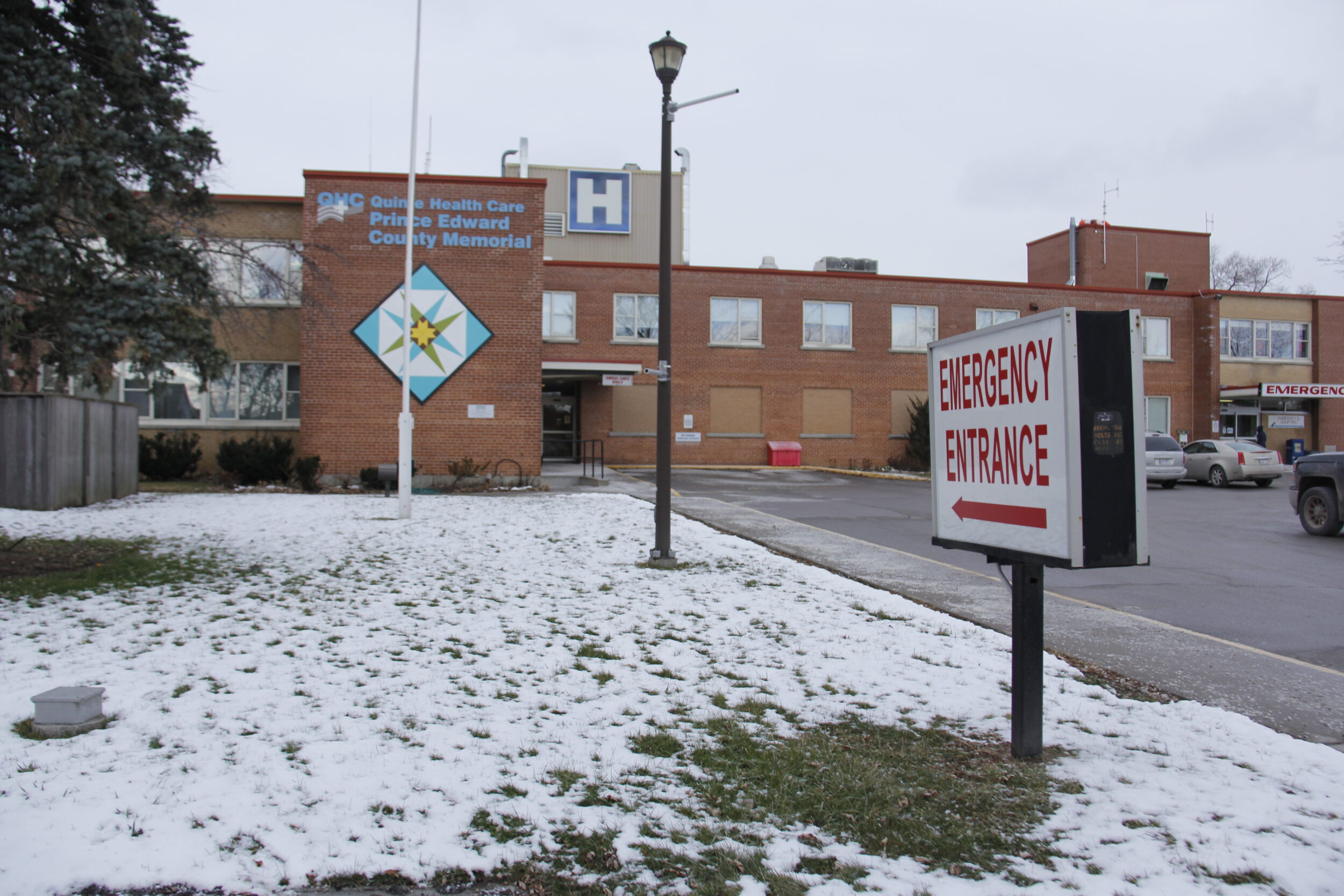 <p>Prince Edward County Memorial Hospital. (Desirée Decoste/Gazette Staff)</p>
