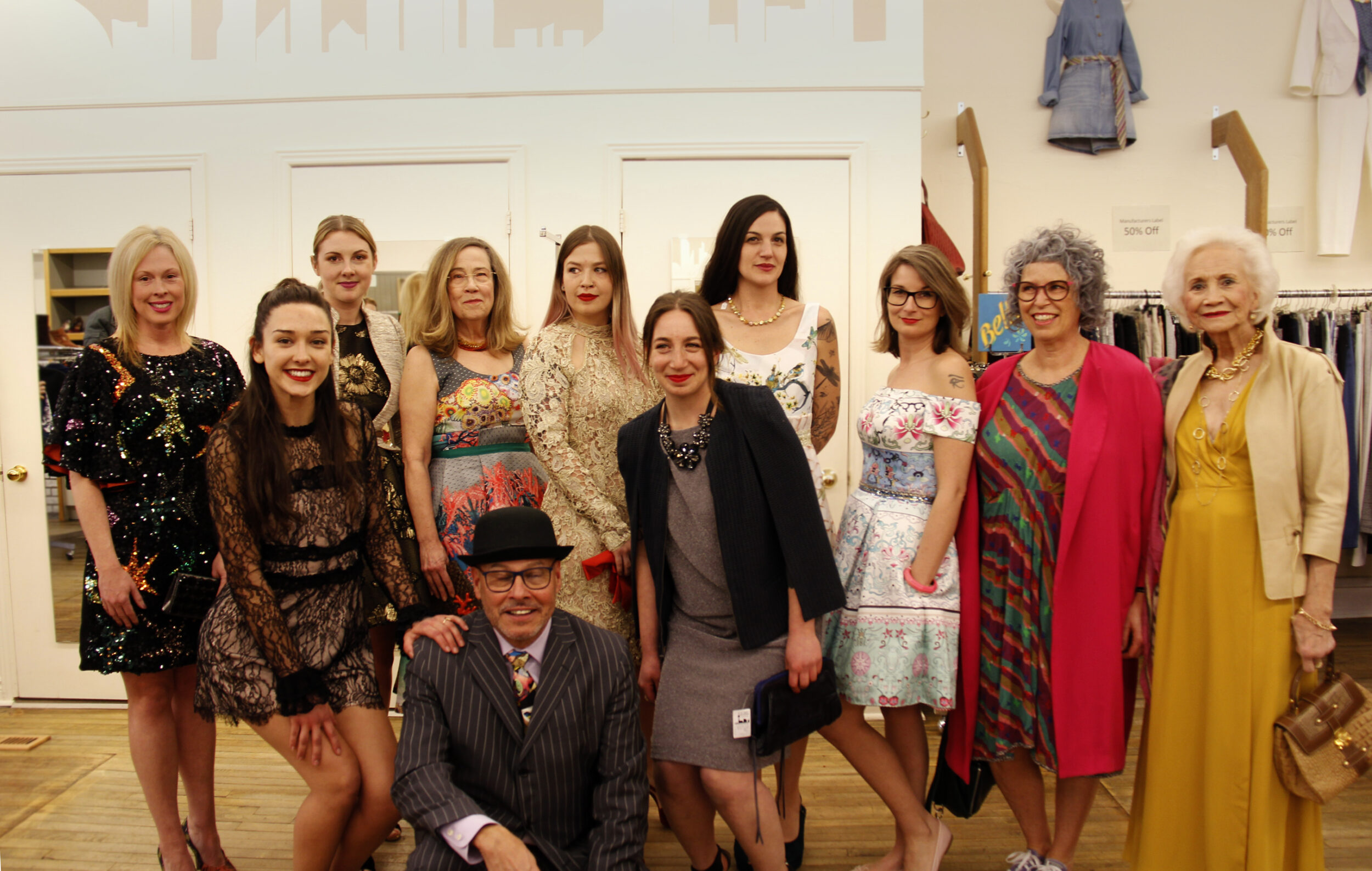 <p>STRUTTING THEIR STUFF- Models from City Revival’s annual St. Patrick’s Day Fashion Show were raring for Spring as they modelled spring designer fashions from Toronto over the weekend with items and funds being collected for the Picton Food Bank. (Desirée Decoste/Gazette Staff)</p>
