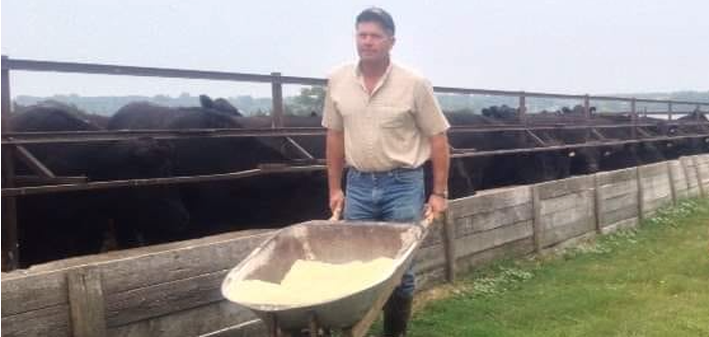 <p>SUPPORTED East Lake Road beef farmer Lynn Leavitt was critically injured last month. (Submitted Photo)</p>
