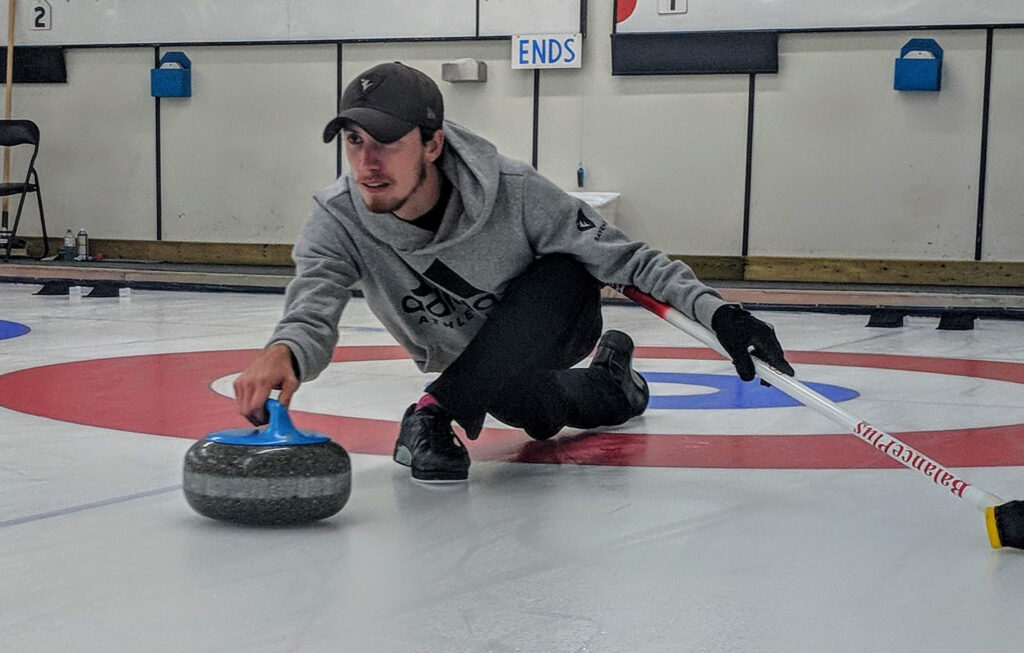 <p>MAKING ENDS MEET Picton’s Wes Stakes was named at the Carleton University Ravens most improved curler in 2019-20. The PECI graduate was part of the rink that won the 2019 U Sport national championship for the Ottawa-area school. (Submitted Photo)</p>

