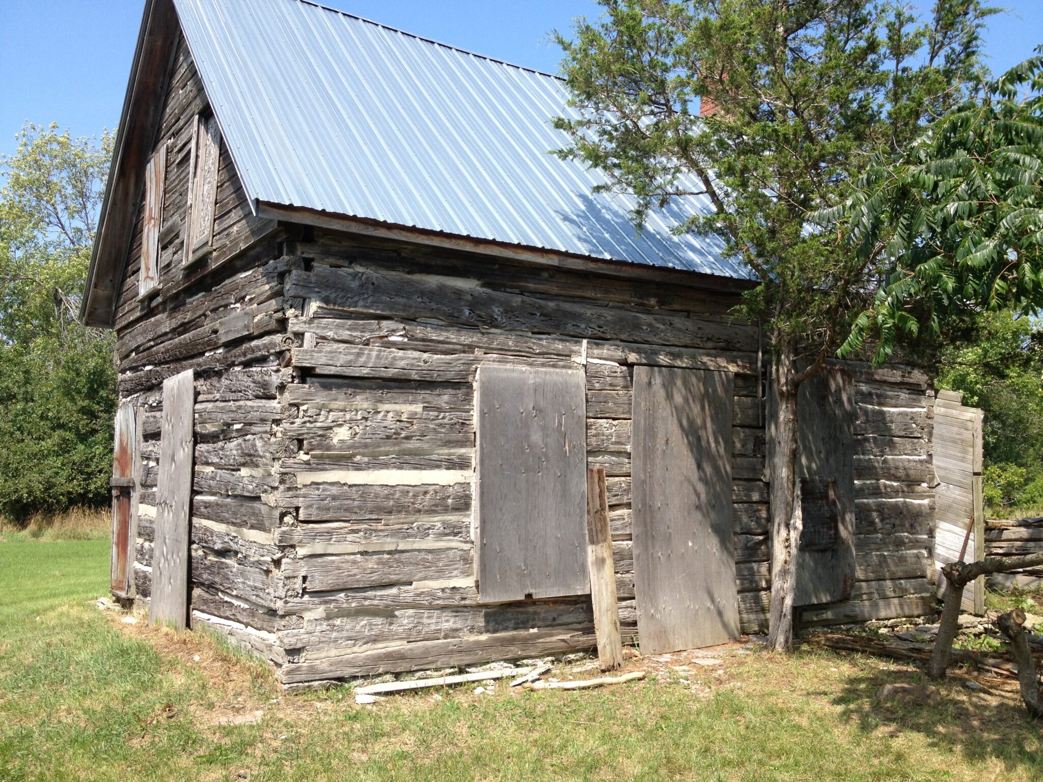 <p>The Hudgin-Rose Log House on the Hudgin-Rose property on the south shore of Prince Edward County. (Submitted Photo)</p>

