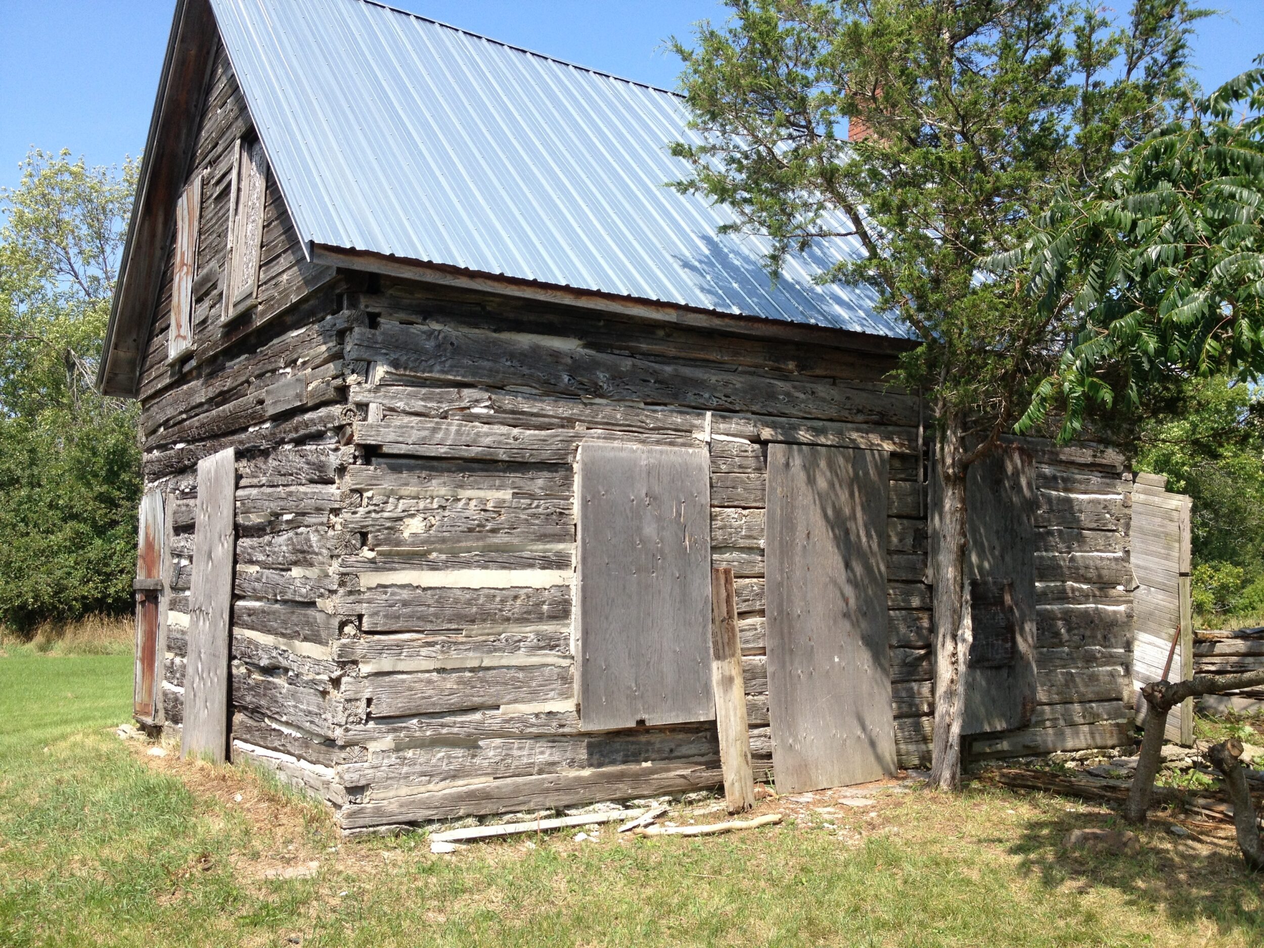 <p>The Hudgin-Rose Log House on the Hudgin-Rose property on the south shore of Prince Edward County. (Submitted Photo)</p>

