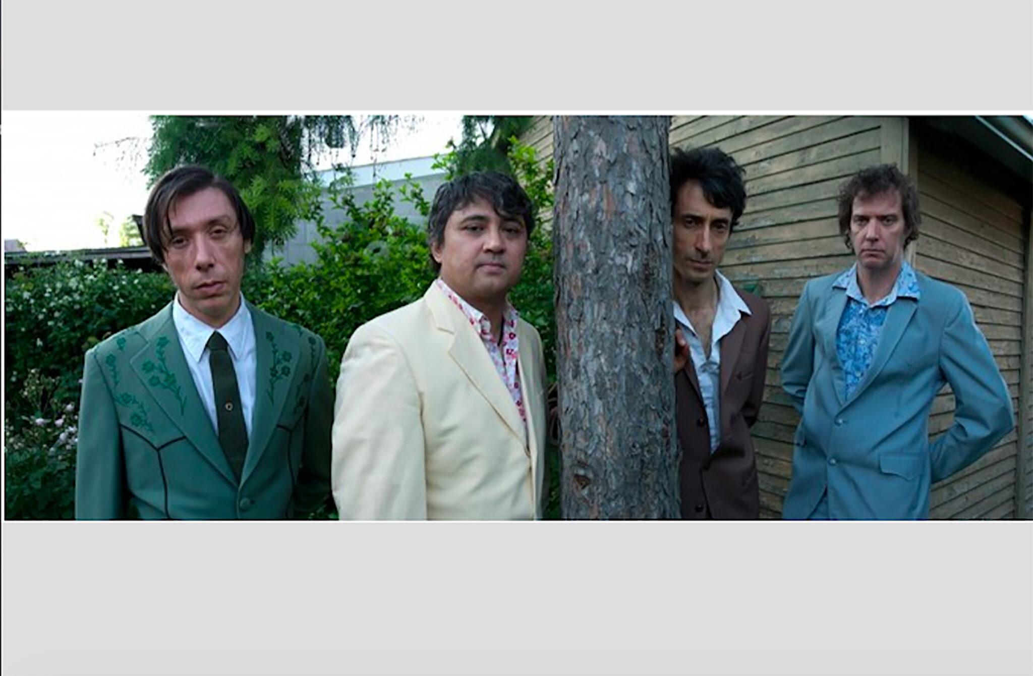 <p>GOLDEN HOUR Members of the Toronto based band The Sadies, from left Dallas Good, Sean Dean, Mike Belitsky and Travis Good will be at the first ever, in-your-car Golden Hour Festival happening Sept. 5 and 6 2020 at the newly renovated Mustang Drive-In. (Thesadies.net)</p>
