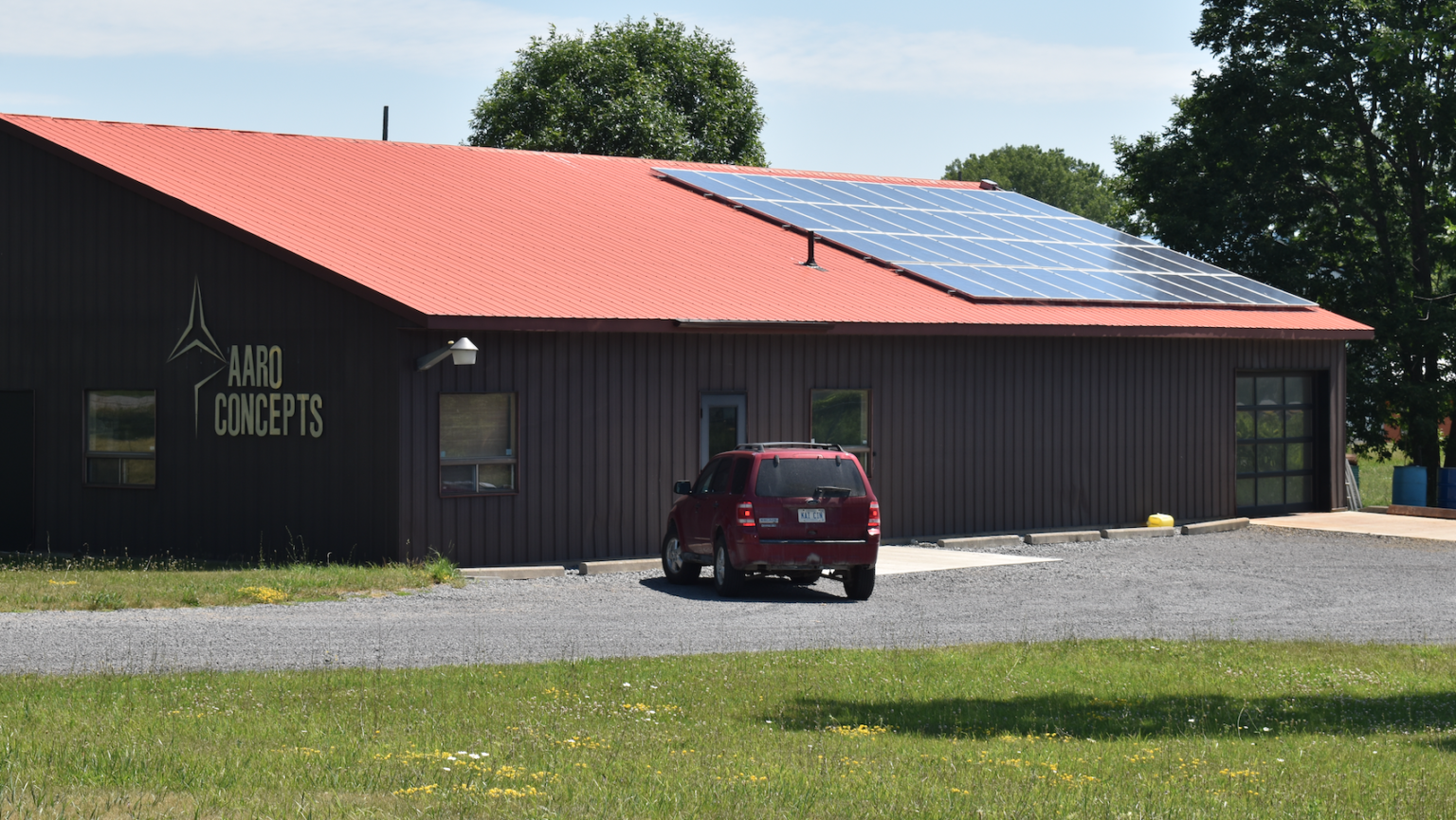 <p>AARO Concepts are benefitting from a solar net metering system from from fellow Prince Edward County business Tri Canadian Energy. (Jason Parks/Gazette Staff)</p>
