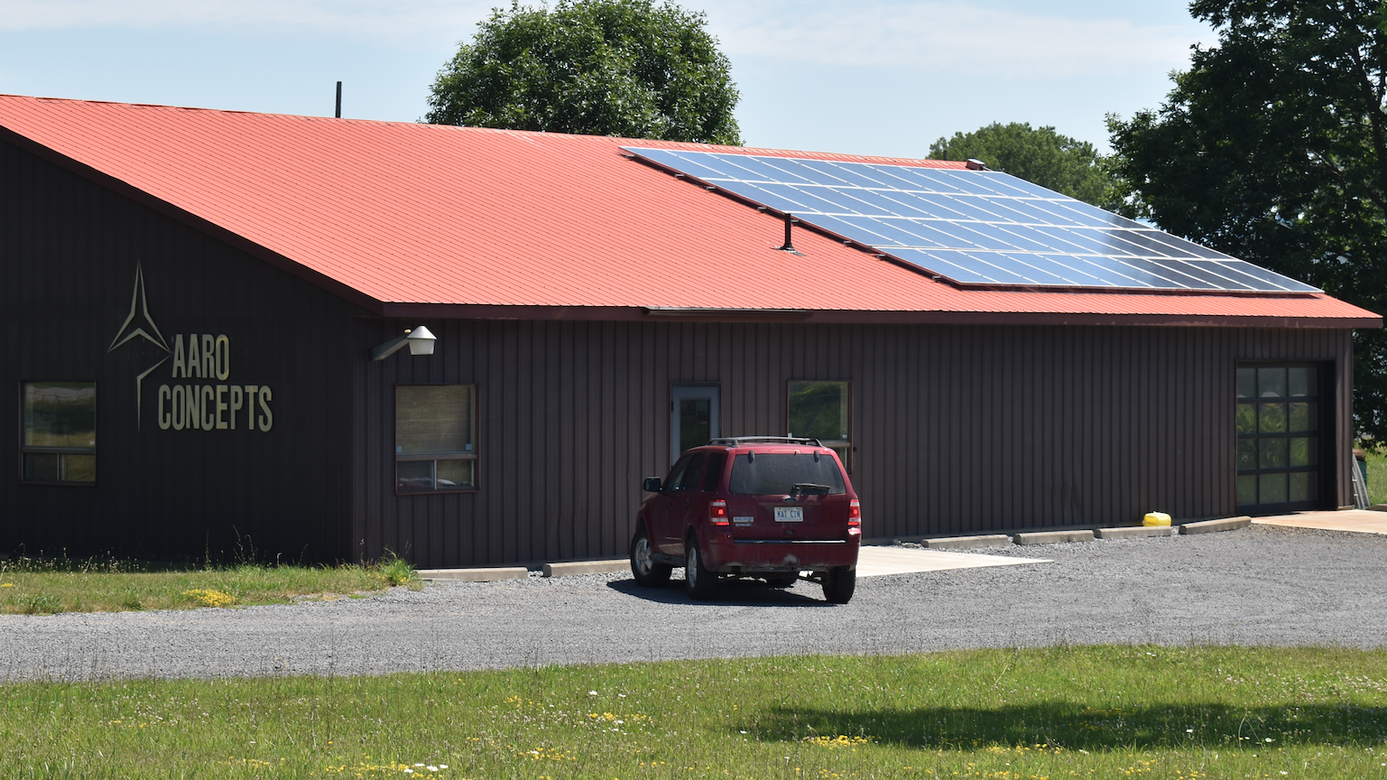 <p>AARO Concepts are benefitting from a solar net metering system from from fellow Prince Edward County business Tri Canadian Energy. (Jason Parks/Gazette Staff)</p>
