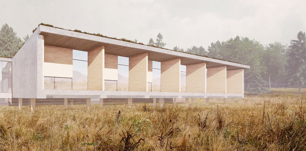 <p>COMING SOON TO PLANET IRTH An artist’s rendition of a proposed 30 room Hotel and spa located on 89 acres in North Marysburgh near Rock Crossroad.  (Irthlandscapehotel.com)</p>
