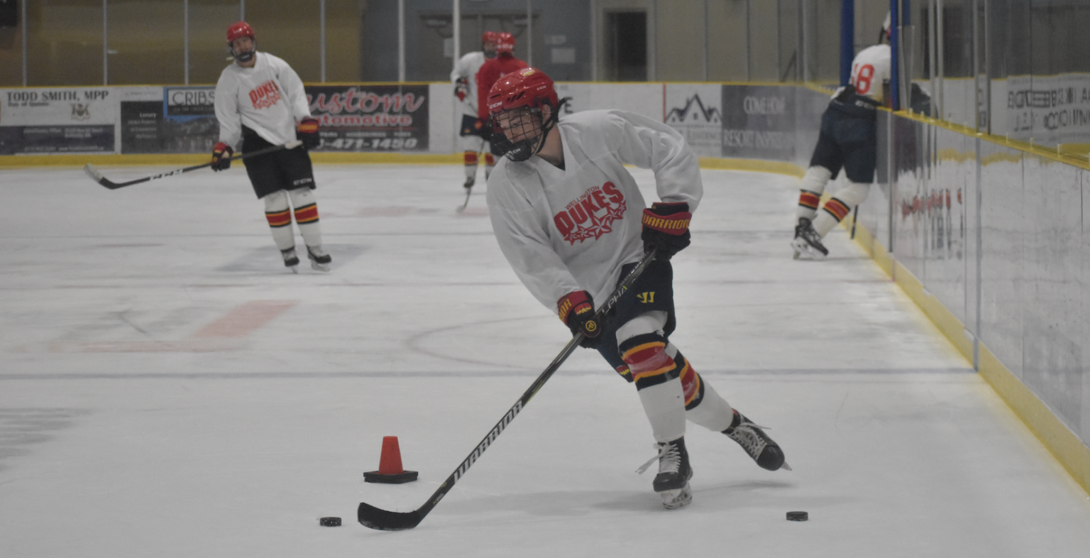 <p>Wellington Duke rookie centre Owen Carlile. (Jason Parks/Gazette Staff)</p>
