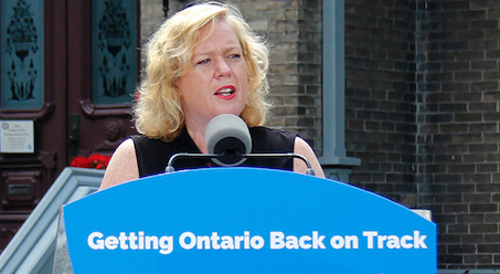 <p>HELPING HAND Minister of Heritage, Sport, Tourism and Culture Lisa MacLeod was in Belleville on Thursday to announce a $9 million assistance program for events and festivals. (Desirée Decoste/Gazette Staff)</p>
