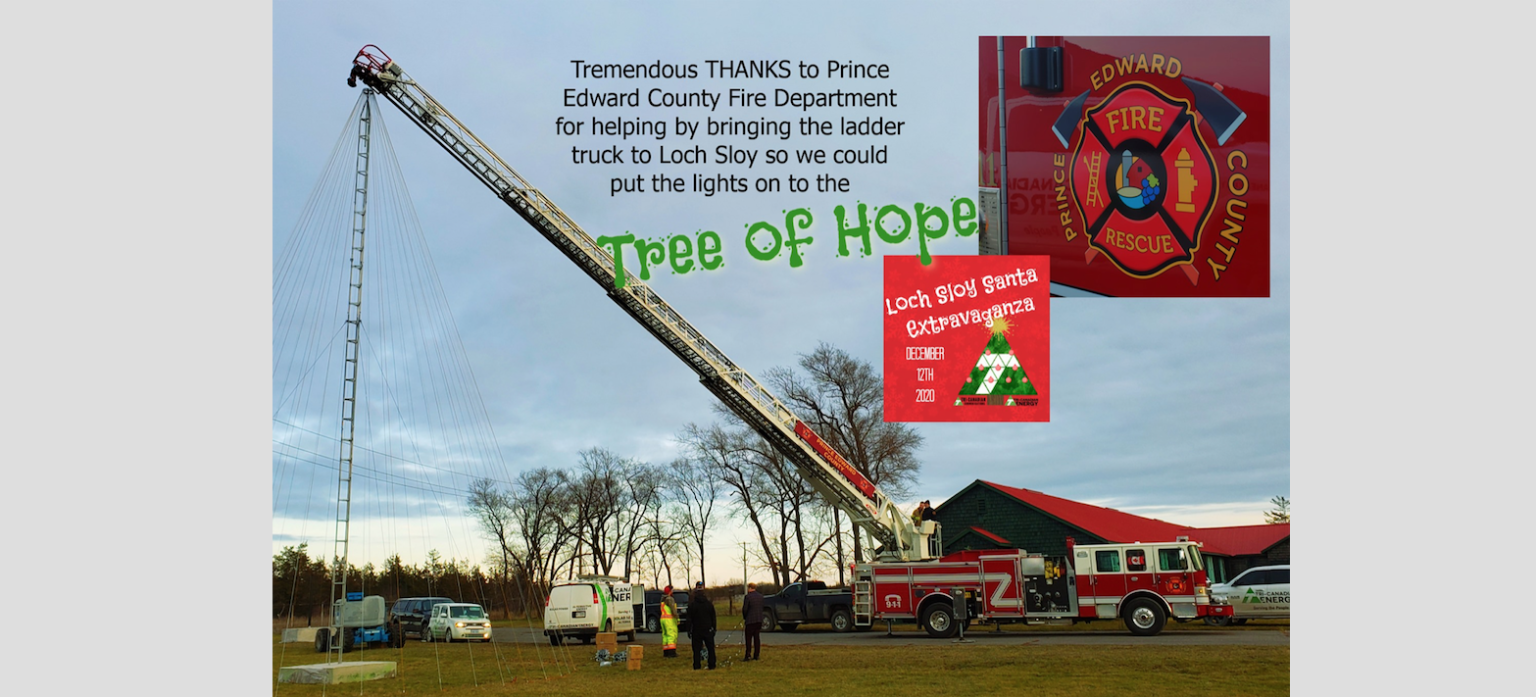 <p>Preparations are under way to turn Loch Sloy into a drive-thru Christmas village for local families on Dec. 12. (Submitted Photo)</p>
