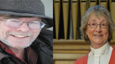 <p>Steve Campbell and Fran Langlois. (Submitted Photo)</p>
