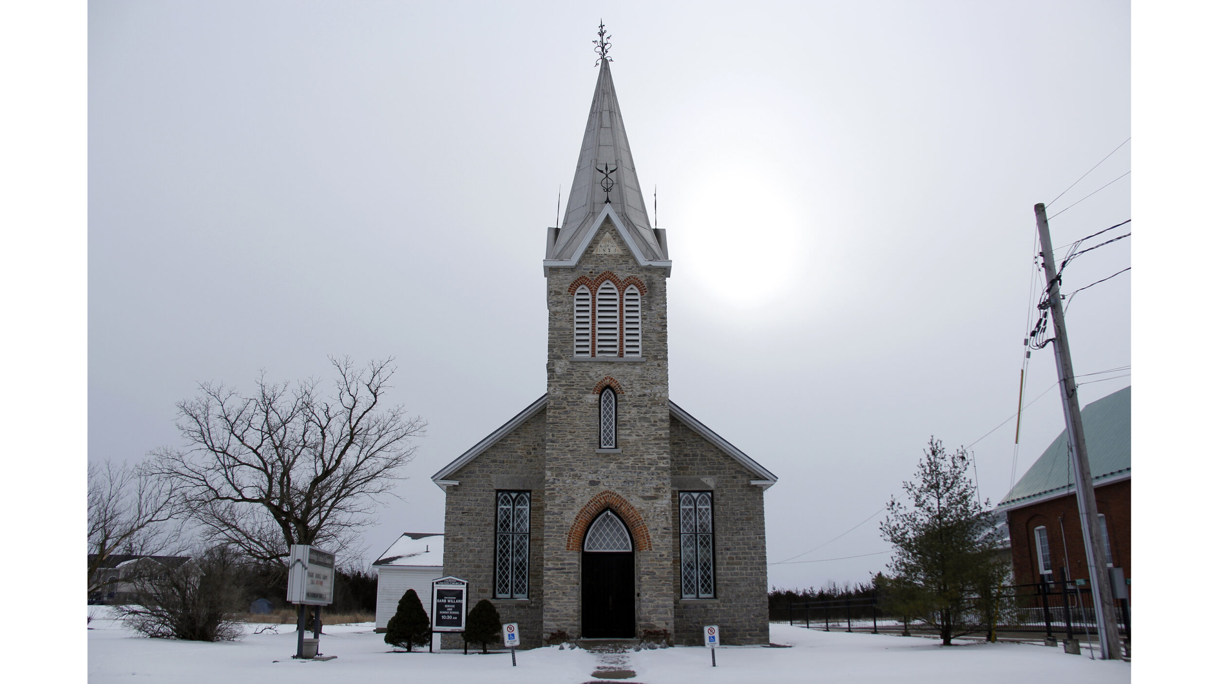 <p>Friendship United Church in Demorestville. (Desirée Decoste/Gazette staff)</p>
