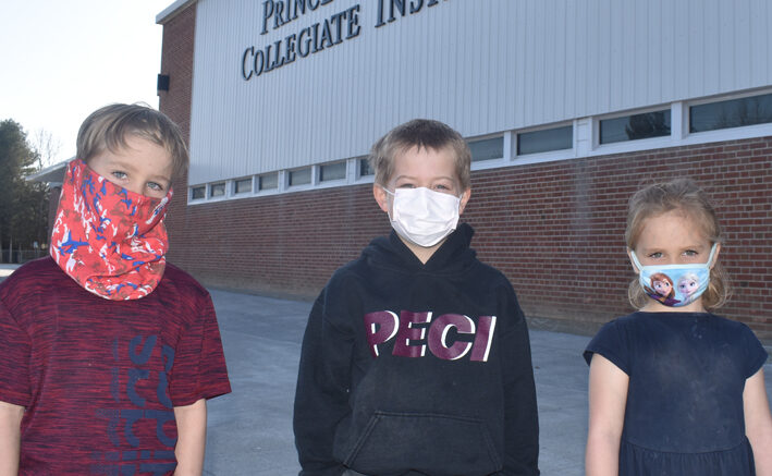 <p>TAKING IT OUTSIDE  Both senior and elementary PECI students such as (From left) Evan Keller, Colin Lunn and Joanne Keller will benefit from the creation of outside learning spaces (Jason Parks/Gazette Staff)</p>
