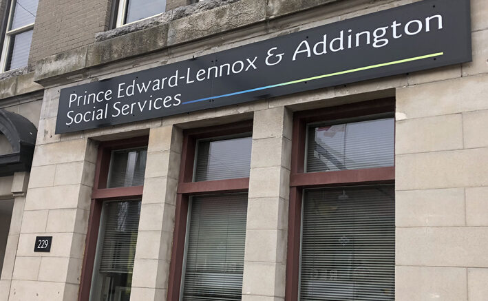 <p>Prince Edward Lennox &#038; Addington Social Services office in Picton. (Jason Parks/Gazette Staff)</p>
