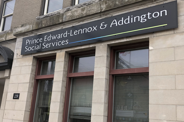 <p>Prince Edward Lennox & Addington Social Services office in Picton. (Jason Parks/Gazette Staff)</p>

