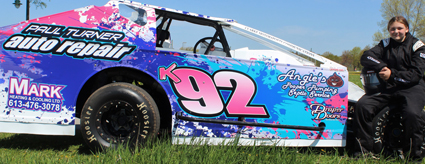 <p>ON TO BIGGER AND BETTER THINGS After a successful run in karting, Picton’s Keira Turner, 14, will compete in the Rookie Sportsman Division at Brighton Speedway this summer. (Jim Clarke for the Gazette</p>
