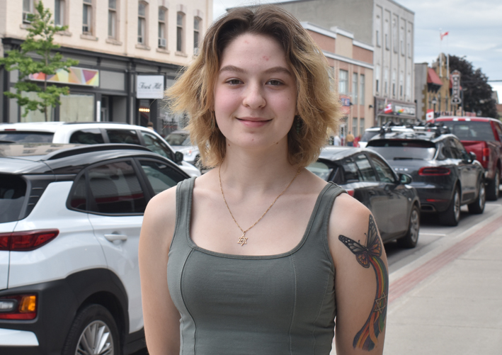 <p>CHOSEN ONE-<br />
PECI Graduate and social justice advocate Talia Epstein was voted as the 2021 Valedictorian. (Jason Parks/Gazette Staff)</p>

