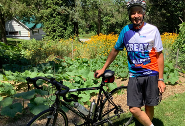 <p>HITTING THE ROAD Milford’s Don Ross is participating in his fourth Great Cycle Challenge Canada for SickKids.  (Submitted Photo)</p>
