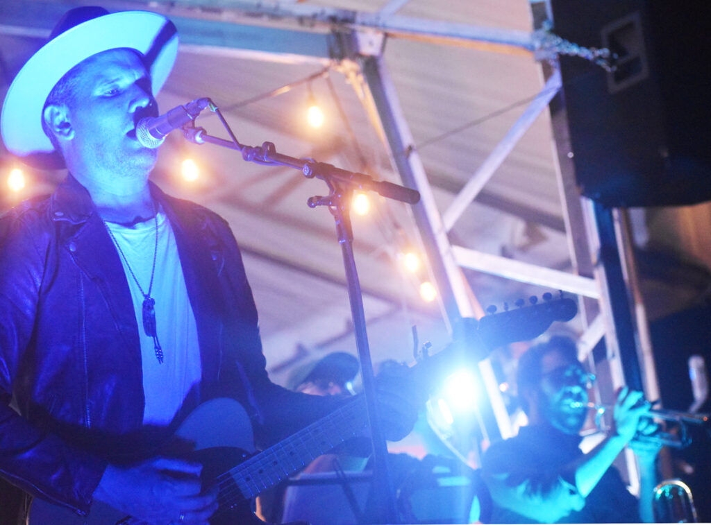 <p>Tommy Youngsteen’s Alan Snoddy performs the music of The Band at The Eddie in September 2021. The band returns to the Eddie Nov. 8 with the Music of Fleetwood Mac.  (Jason Parks/Gazette Staff)</p>
