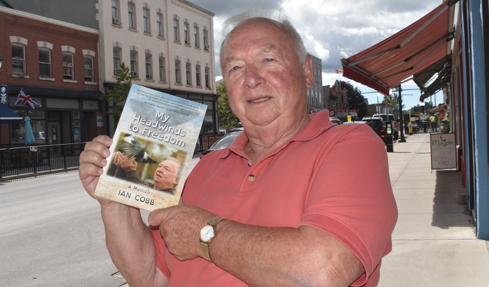 <p>Author Ian Cobb. (Jason Parks/Gazette Staff)</p>
