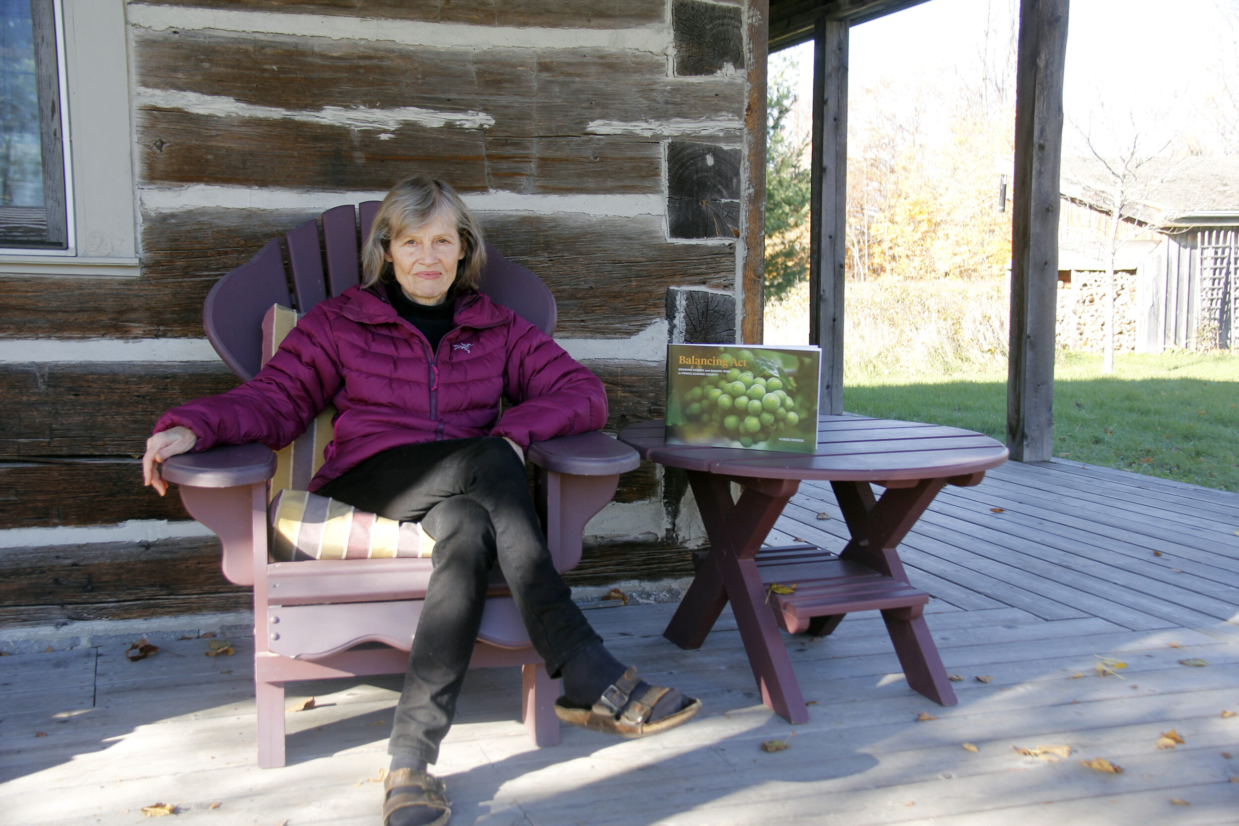 <p>Local author and photographer Ulrike Bender has detailed activities at a number of  local wineries. (Desirée Decoste/Gazette Staff)</p>
