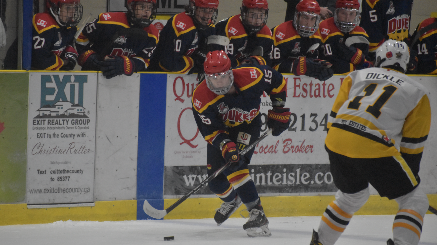 <p>Wellington&#8217;s Barret Joynt had four goals and two assists in three games this weekend. (Jason Parks/Gazette Staff)</p>
