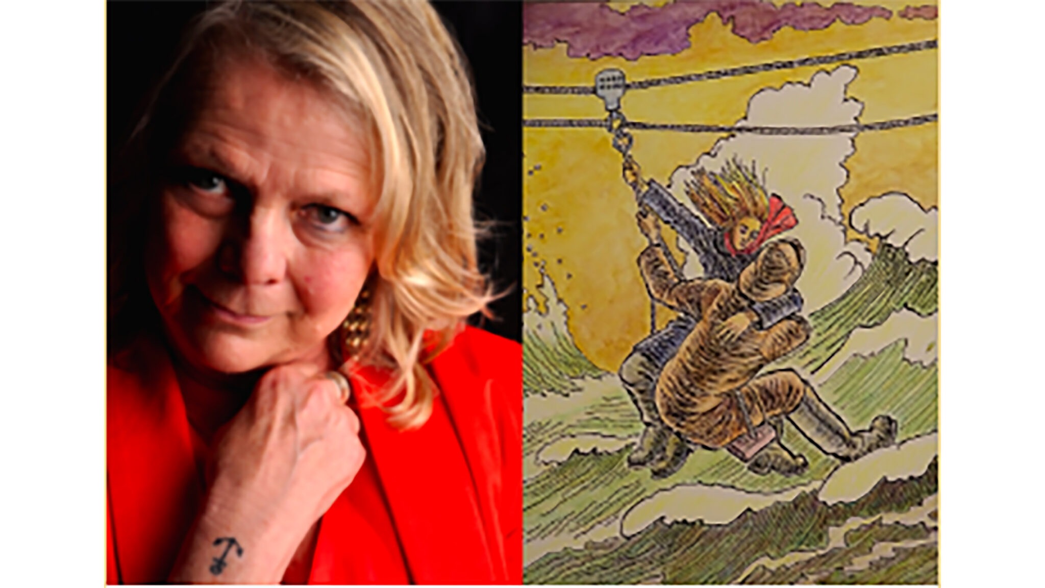 <p>Suzanne Pasternak presented a video of a dramatic reading of her book Minerva on Friday as part of Flashback February. </p>
