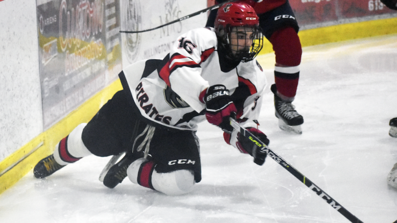 <p>Picton Pirate Owen Dever had three goals in two games this weekend. (Gazette Staff)</p>
