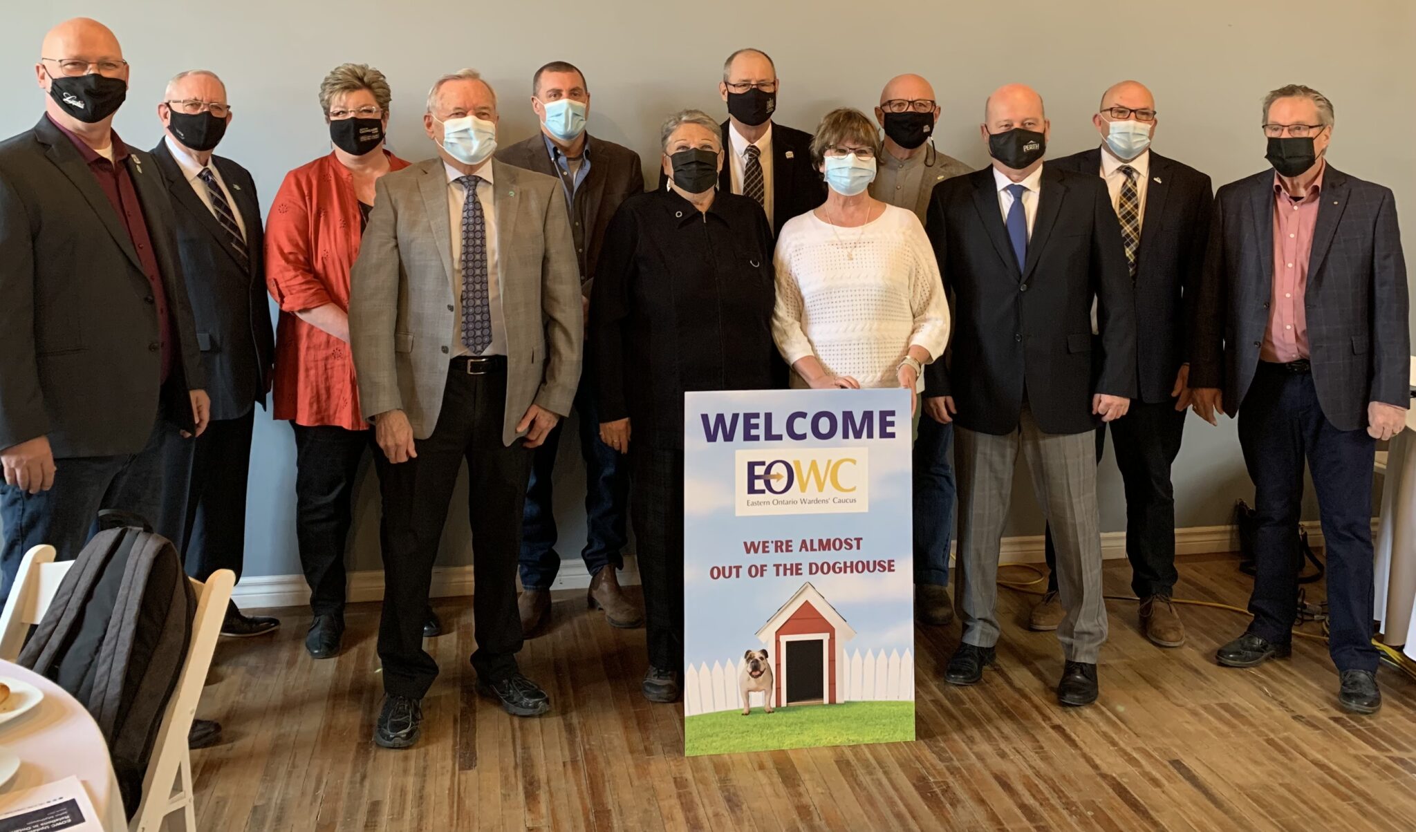 <p>2022 EOWC-Members of the Eastern Ontario Wardens&#8217; Caucus met in person for 2022 advocacy planning.</p>
