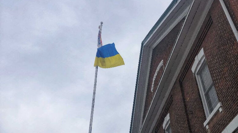 <p>SUPPORT- County Council passed a resolution in support of Ukraine, including monetary aid and support for Russia’s war crimes to be investigated by the International Criminal Court (Photo Courtesy of the County of Prince Edward)</p>
