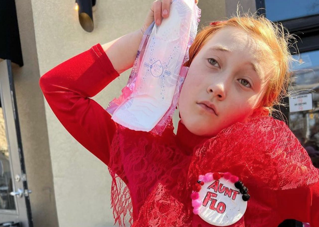 <p>Ramona Roblin at the 2022 PEC Period Party. (Facebook photo)</p>
