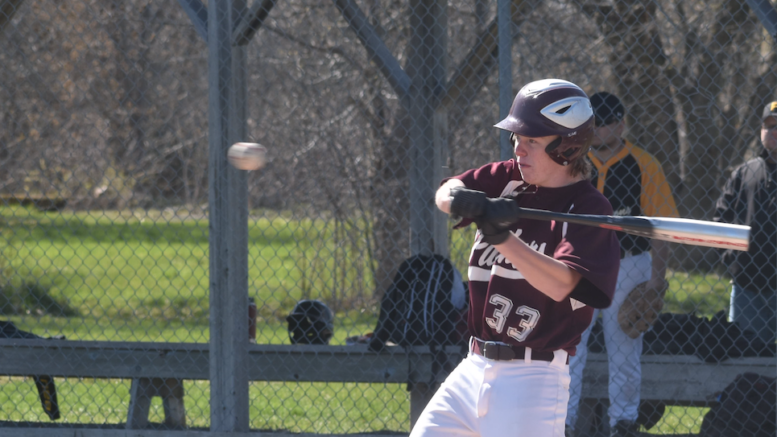 <p>PECI’s Dakin Jones is one of several young standouts for the Panthers baseball team this season. (Jason Parks/Gazette Staff)</p>
