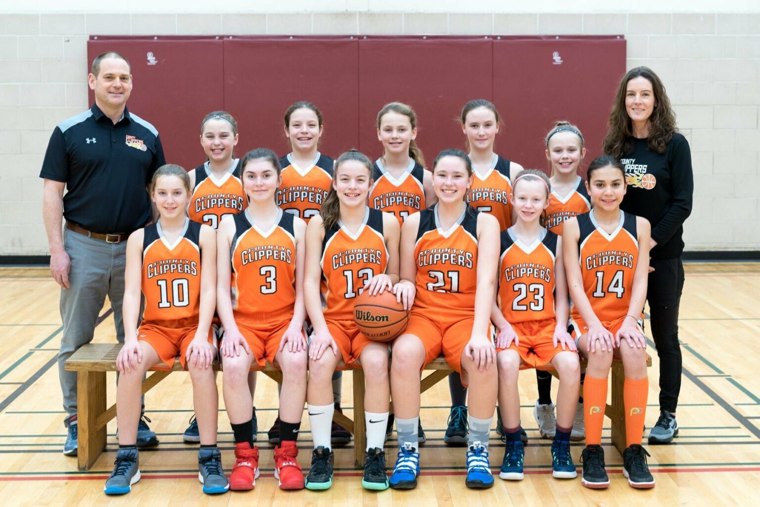 <p>The 2020 U14 County Clippers were one of the last active local teams prior to the onset of the COVID-19 pandemic. (Submitted Photo)</p>
