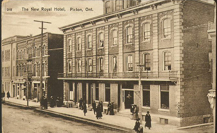 <p>The old &#8220;New&#8221; Royal Hotel in Picton. </p>
