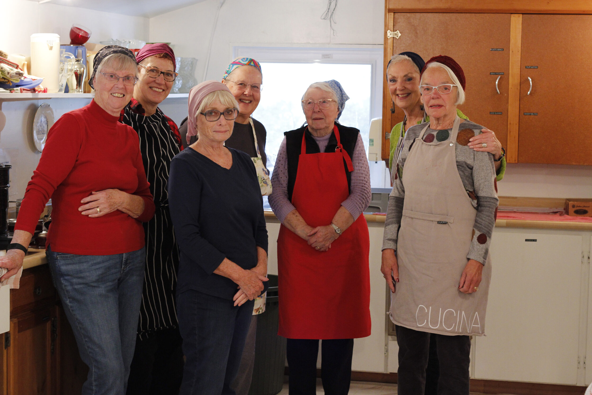 <p>The Prince Edward County Memorial Hospital Auxiliary ‘Perfectly Preserved’ team have been at work in the kitchen at South Bay United Church prepping for and attending markets as well as ramping up for the Festival of Trees preserve and bake sale. (Desirée Decoste/Gazette staff)</p>
