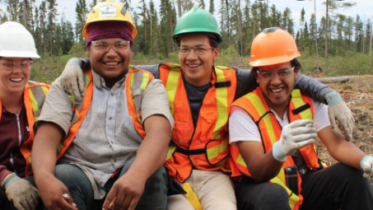<p>Workers from the Outland Youth Employment Program. (OYEP)</p>
