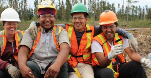 <p>Workers from the Outland Youth Employment Program. (OYEP)</p>
