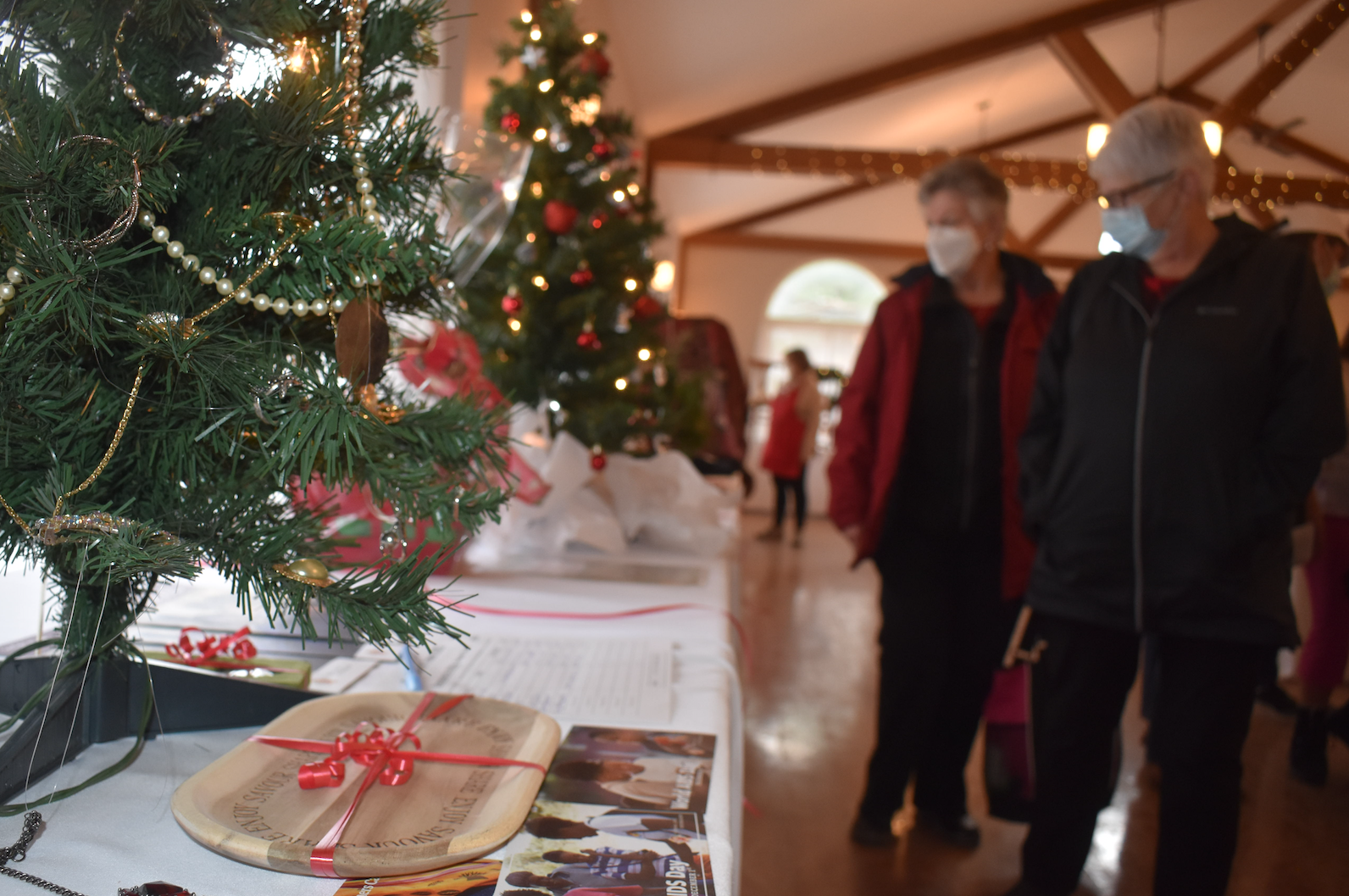 <p>Festival of Trees returned to Isiah Tubbs in 2022. (Jason Parks/Gazette Staff)</p>
