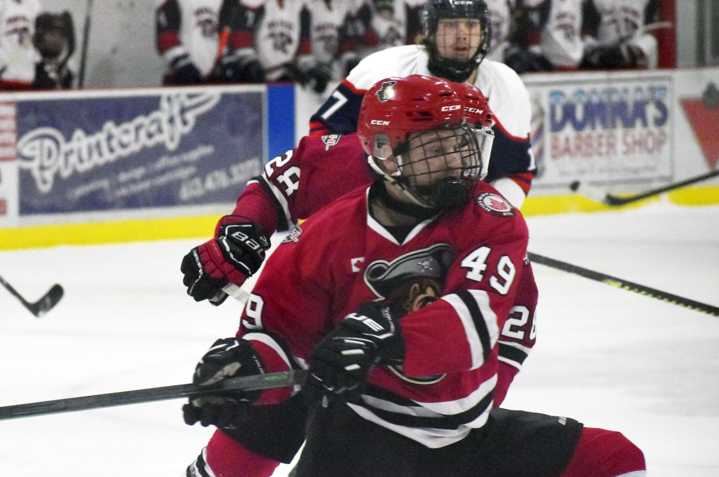 <p>Picton forward Zack Brooks had two goals in Thursday night’s win over Port Hope and has  six points in his last six games. (Gazette Staff)</p>
