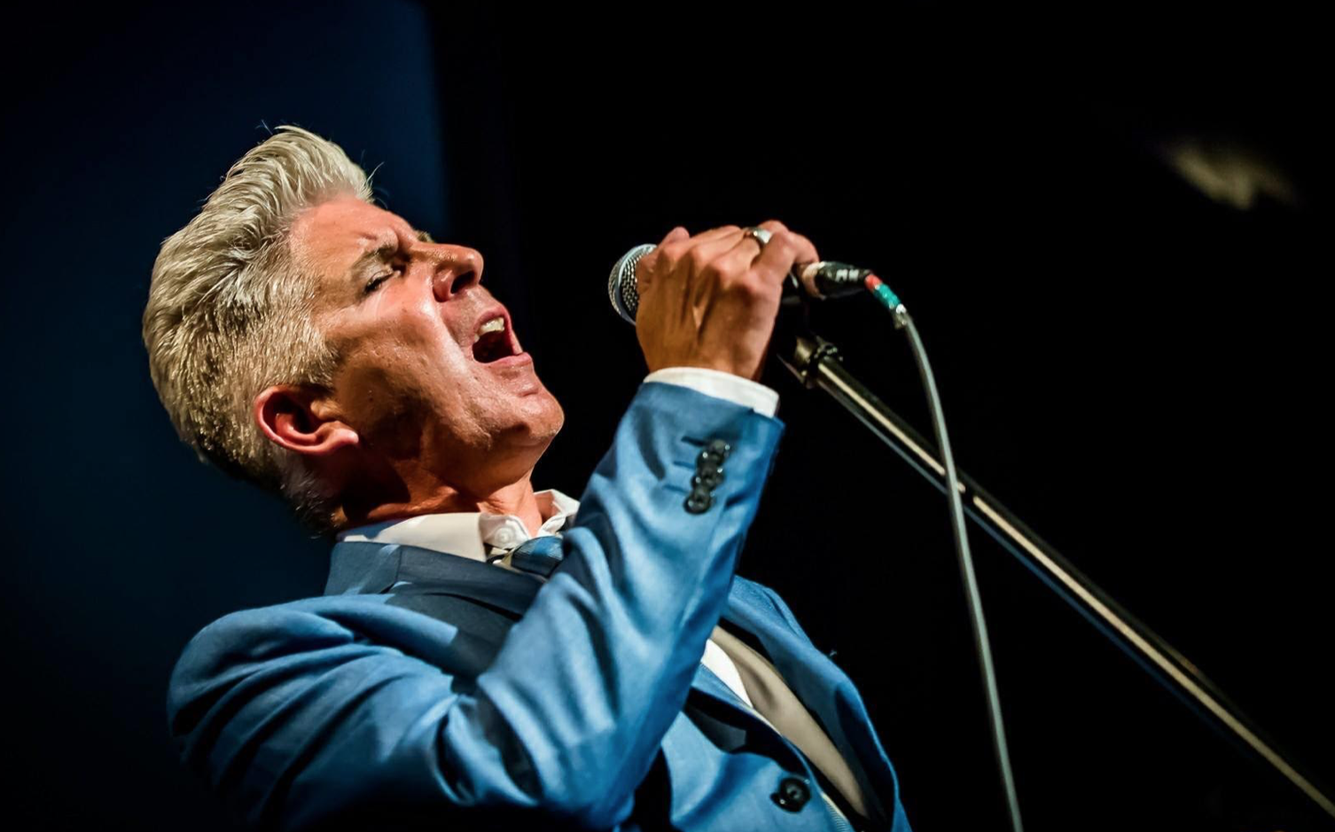 <p>Michael Bell as David Bowie. (Gareth Skipp)</p>
