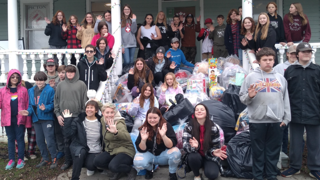 <p>In 2022, PECI students delivered Angel Tree gifts to support 30 local children. (Submitted Photo)</p>
