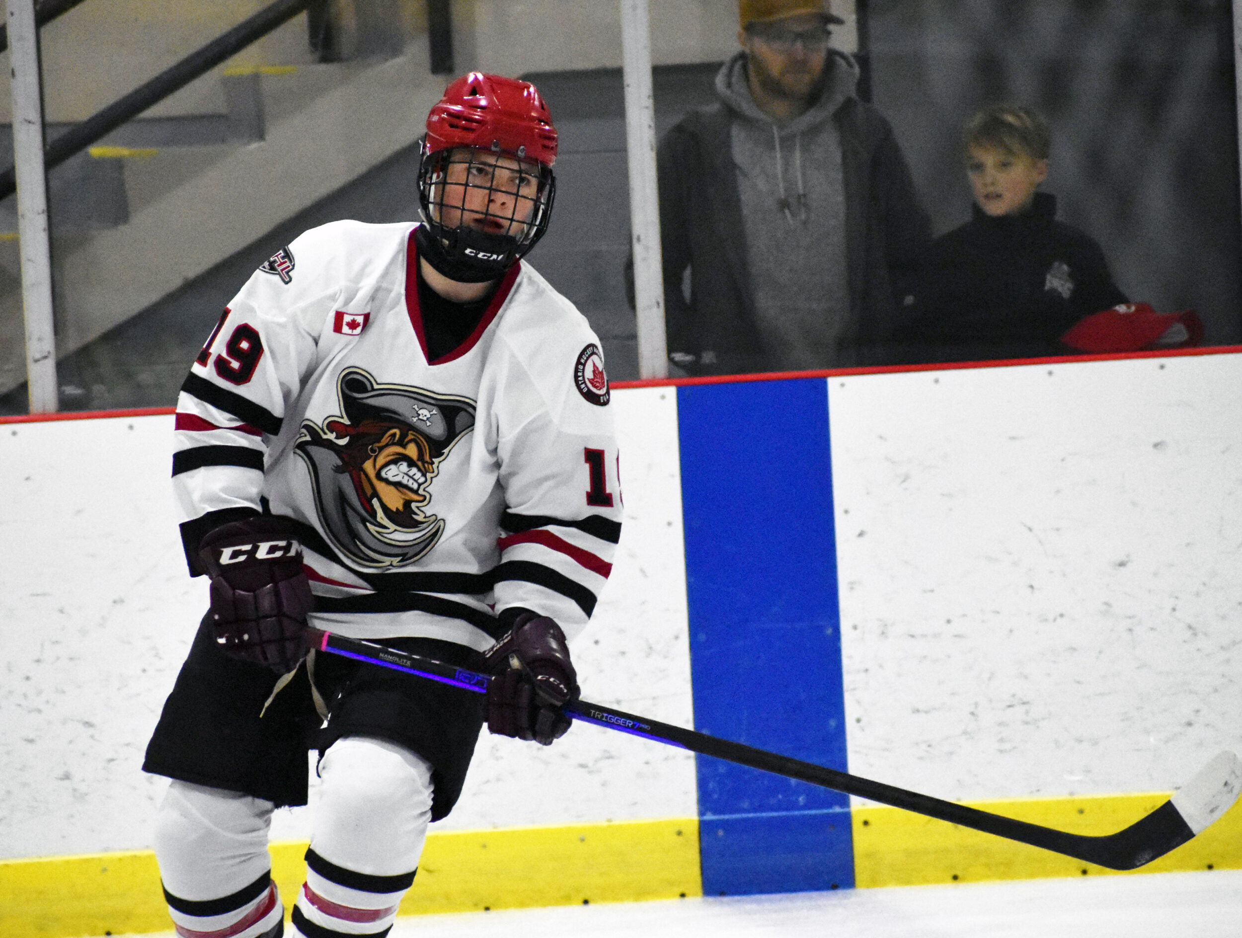 <p>Brody Partridge had two goals and two assists in three games for his hometown Picton Pirates last season. (Gazette Staff)</p>
