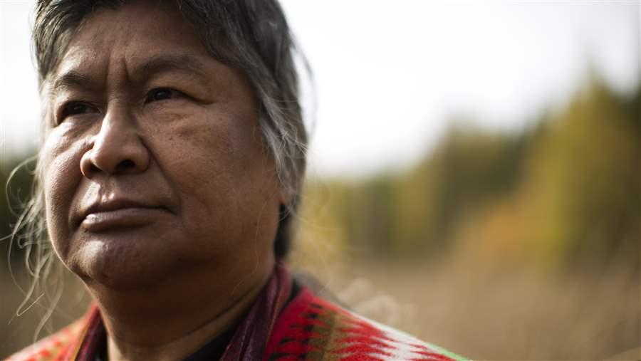 <p>Former NWT Premier and Dene Elder Stephen Kakfwi (Pew Charitable Trust)</p>
