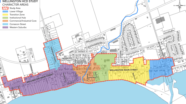 <p>The proposed Wellington Heritage Conservation District.</p>
