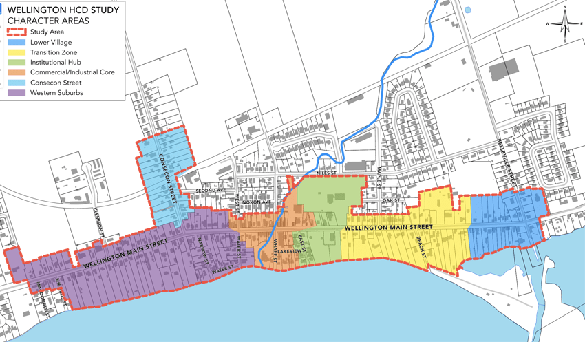 <p>The proposed Wellington Heritage Conservation District.</p>
