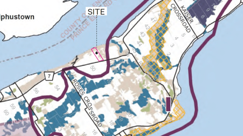 <p>The site of the proposed TRAE resort is outside of a core area of protection. (TRAE planning graphic)</p>
