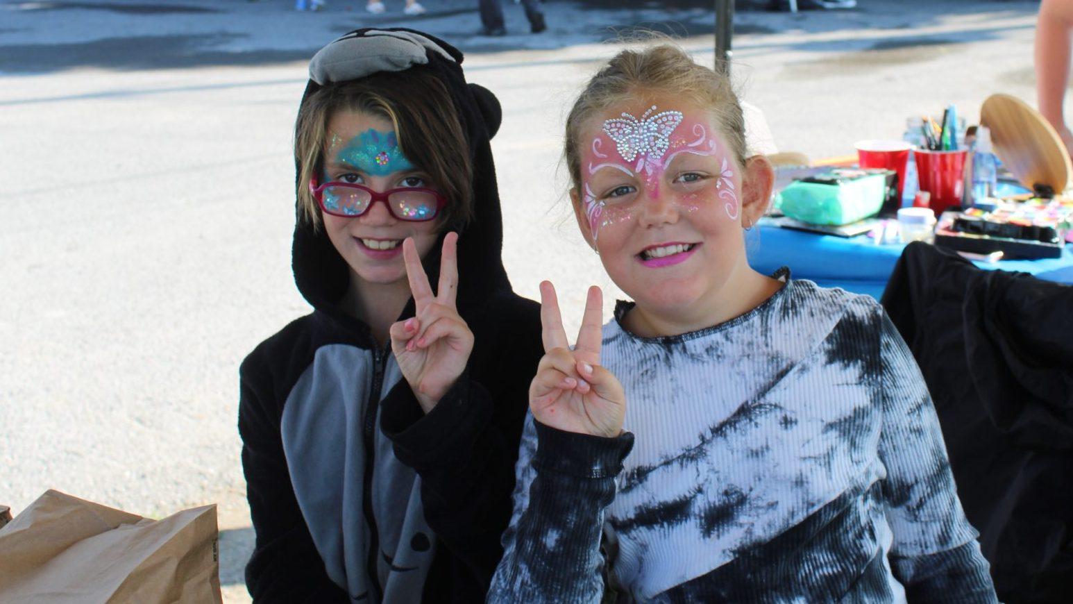 <p>Face painting was just some of the fun to be had at the 2023 Reading Round Up event at Macaulay Village. (Sarah Williams for PELC)</p>
