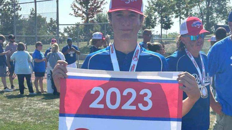<p>Mitch Sills of Wellington was the staff ace for the provincial champion U16 Quinte Royals. (Submitted Photo)</p>
