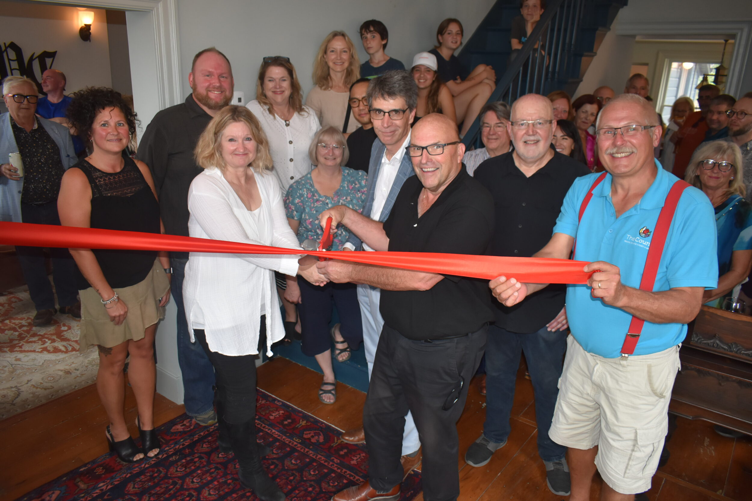 <p>OFFICE PARTY (From left ) Lisa Presley, Jason Parks, Joanne Holmes, Deanne Puder, Jed Tallo, Karen Gyde, Karen Valihora, Chris Fanning,<br />
Mayor Ferguson, John Hirsch, Phil St. Jean, and friends, Bill Rorabeck, Tim Valihora, Dominique Jones (Stewart Bailey for the Gazette)</p>
